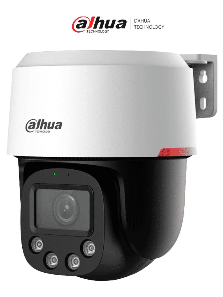 DAHUA DH-SD2C400NA-B-PV-0400-S2-PRO Cámara IP PT de 4Megapixeles/ WizColor/ SMD3.0/ Lente 4mm/ Protección perimetral/ audio bidireccional/ Disuasión activa/ ranura MicroSD/ IP66 y PoE DAHUA DH-SD2C400NA-B-PV-0400-S2-PRO Cámara IP PT de 4Megapixeles/ WizColor/ SMD3.0/ Lente 4mm/ Protección perimetral/ audio bidireccional/ Disuasión activa/ ranura MicroSD/ IP66 y PoE